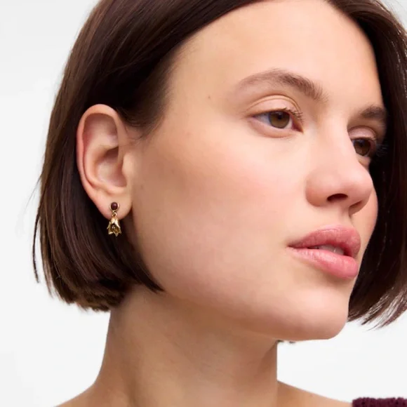 Madewell Semiprecious Lily Drop Earrings - Picture 2 of 7